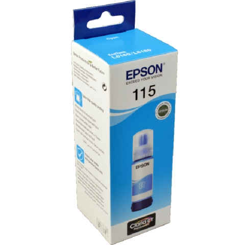 Tusz Epson 115 / C13T07D24A Cyan do drukarek (Oryginalny) [70ml]